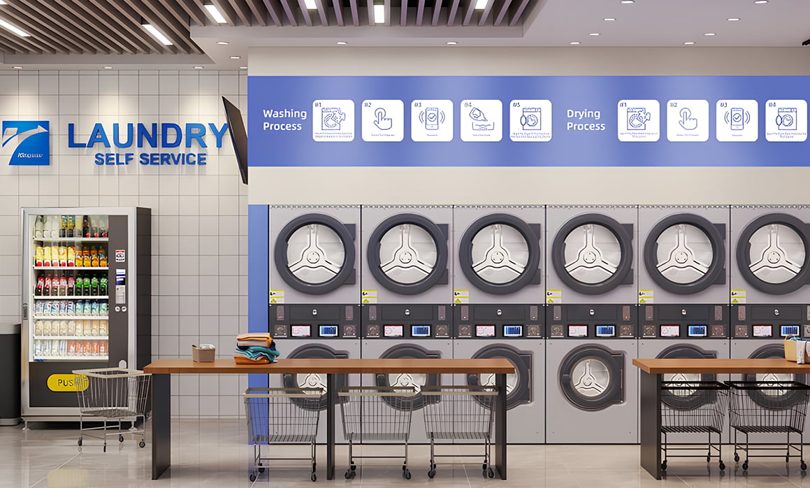 Az intelligens technológia valóban átalakította az ipari mosógép-ipart?